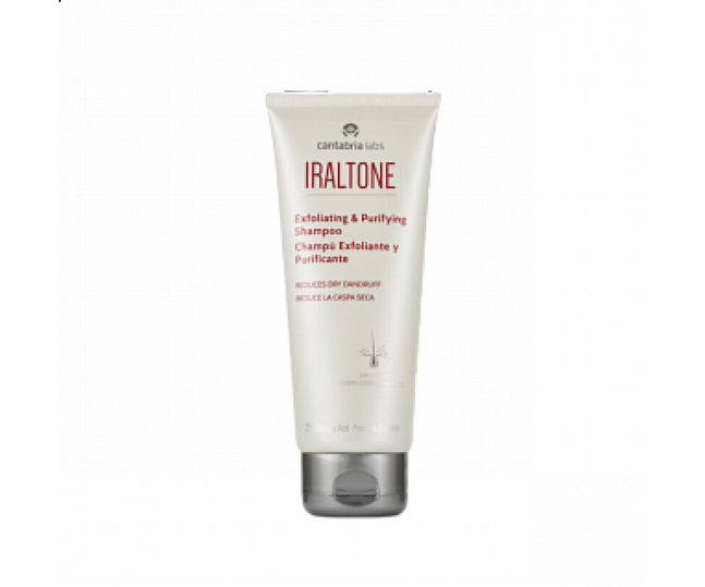 IRALTONE EXFOLIATING & PURIFYING SHAMPOO ЭКСФОЛИИРУЮЩИЙ ОЧИЩАЮЩИЙ ШАМПУНЬ 200мл 