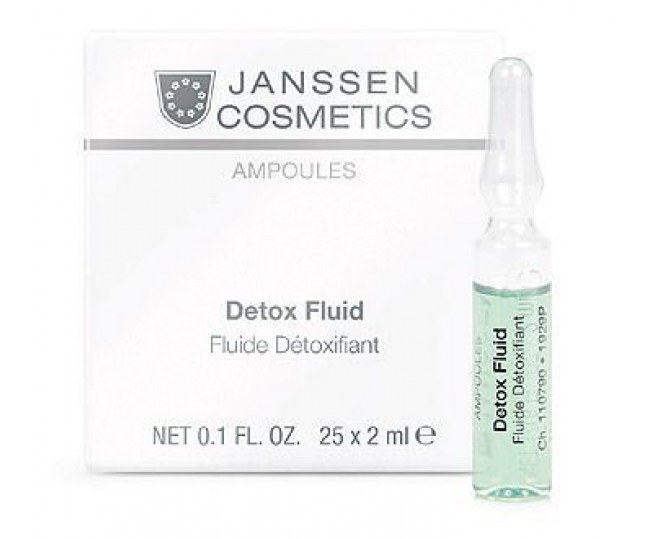 JANSSEN COSMECEUTICAL Detox fluid / Детокс-сыворотка в ампулах 25 х 2 мл