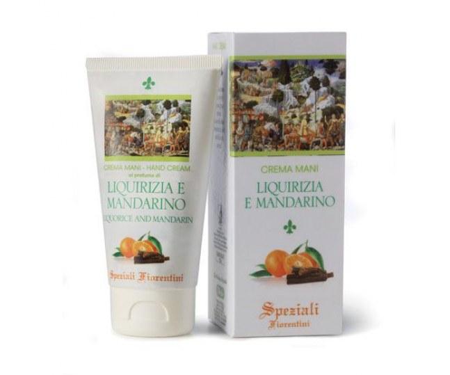 DERBE CREMA MANI LIQUIRIZIA E MANDARINO -Крем для рук "Лакрица и мандарин" 75мл