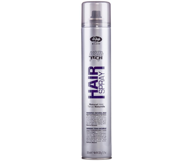 High Tech Hair Spray Natural Hold Лак для укладки волос нормальной фиксации 500мл