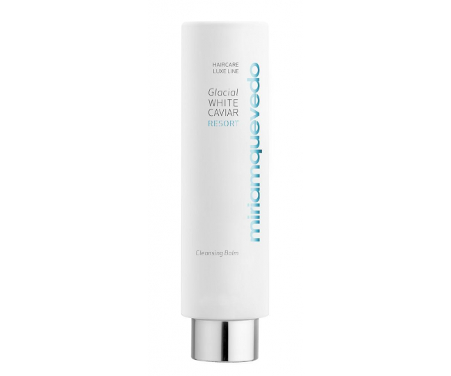 Miriamquevedo Glacial White Caviar Resort Cleansing Balm Очищающий бальзам для волос с экстрактом прозрачно-белой икры 200мл