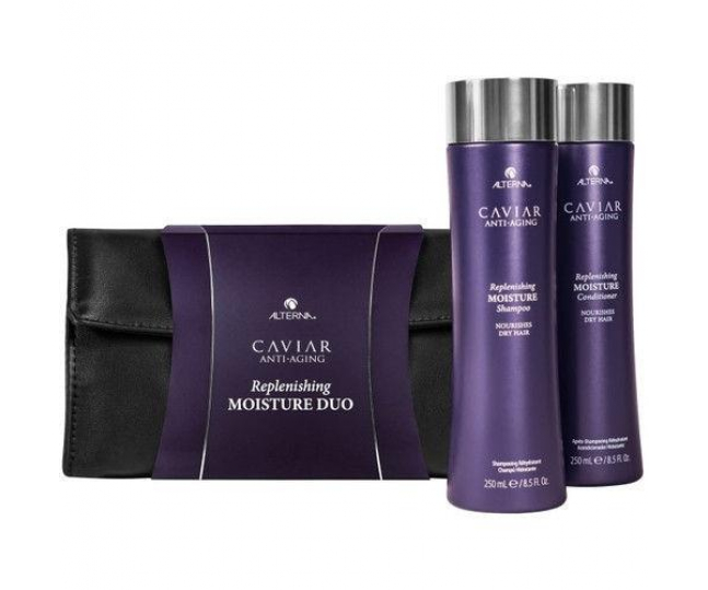 Caviar Replenishing Moisture Holiday Duo Набор "Комплексная биоревитализация" 250мл+250мл+1шт