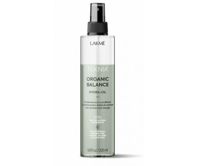 Organic balance hydro-oil Двухфазный несмываемый кондиционер для всех типов волос 200 мл