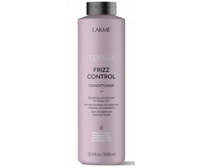 Frizz Control conditioner Несмываемый дисциплинирующий кондиционер для непослушных или вьющихся волос 1000 мл