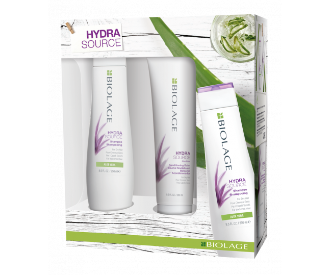 Biolage HydraSource Набор для увлажнения волос (Шампунь 250мл + Кондиционер 200мл)
