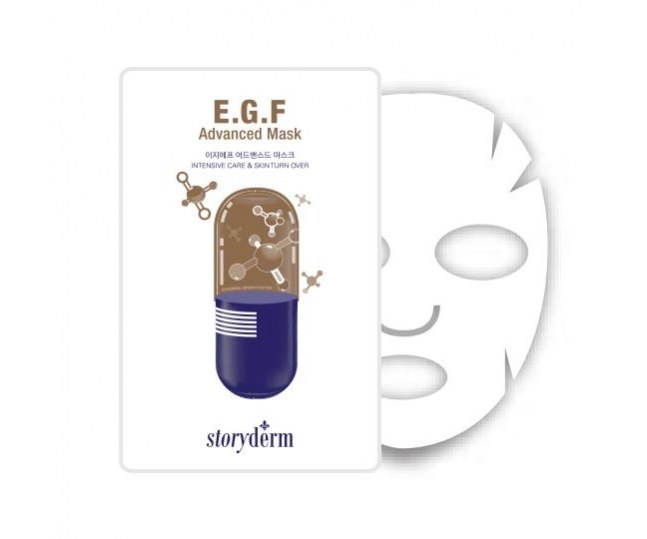 E.G.F Advanced Mask Антивозрастная маска на тканевой основе со стволовыми клетками 25гр