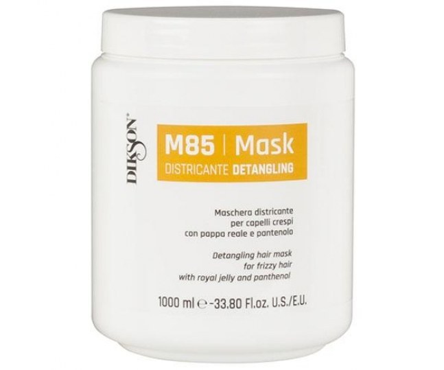 Mask Districante  M85 Маска для облегчения расчёсывания пушистых волос с маточным молочком и пантенолом 1000мл		