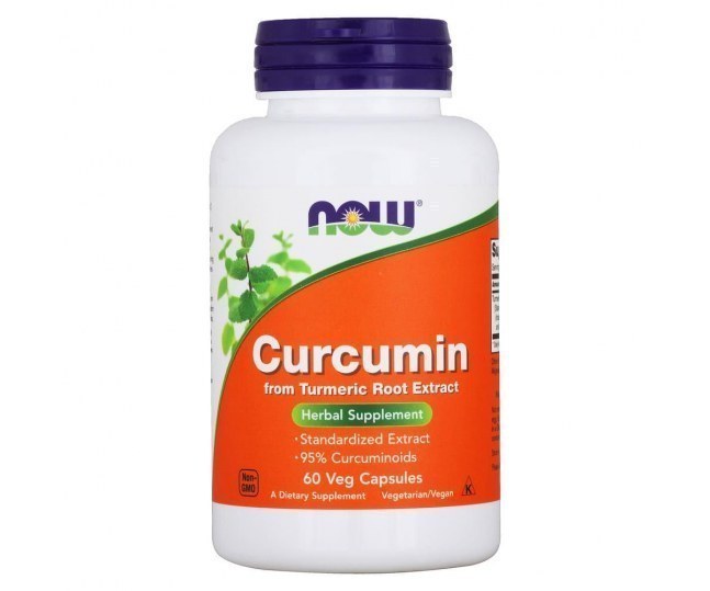 NOW Curcumin Куркумин 60 капс