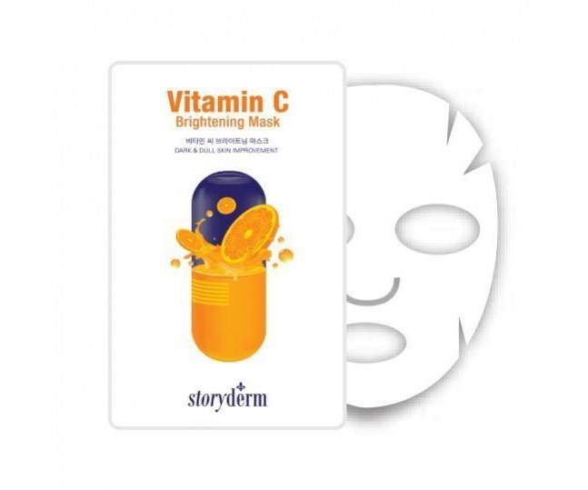 Vitamin C Brightening Mask Осветляющая тканевая маска с витамином С 25гр