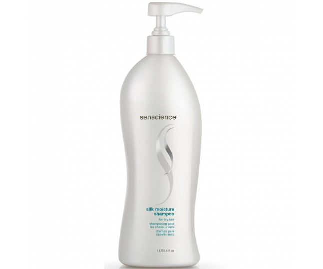 SENSCIENCE Shiseido lab. Шампунь SILK MOISTURE для сухих, повреждённых, окрашенных волос 1000ml