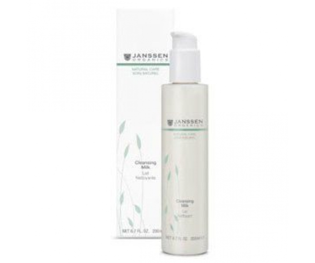 JANSSEN COSMECEUTICAL Janssen Cleansing Milk Нежное молочко для деликатного очищения кожи, 200 ml