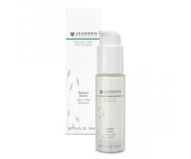 JANSSEN COSMECEUTICAL Janssen Radiant Serum Увлажняющий концентрат мгновенного действия для свежести и сияния кожи, 30 ml