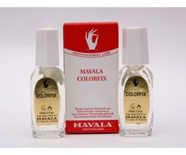 Mavala Colorfix Фиксатор лака с содержанием акрила Колорфикс 2x10 ml