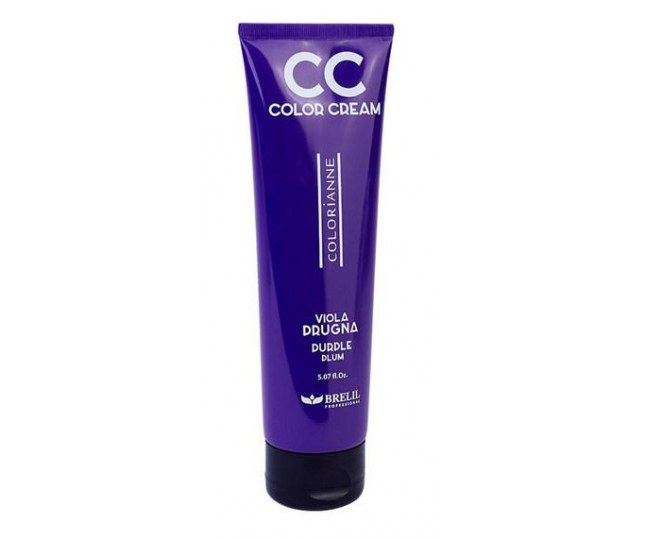 CC Color Cream Колорирующий крем для волос "Слива" (Фиолетовый) 150 мл