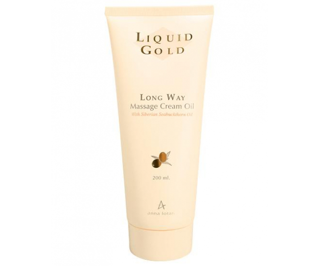 Long Way Massage Cream-Oil Золотое крем-масло для массажа 200мл