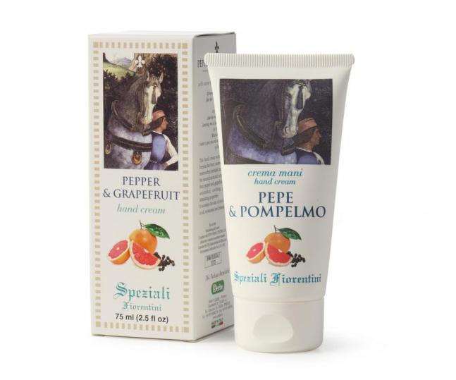 Crema mani pepe e pompelmo Крем для рук "Перец и грейпфрут" 75 мл