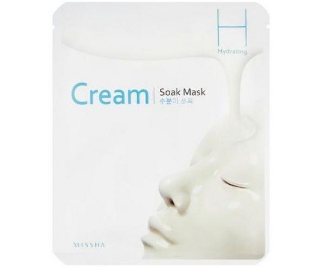 Cream-Soak Mask Hydrating Маска для лица увлажняющая 1шт
