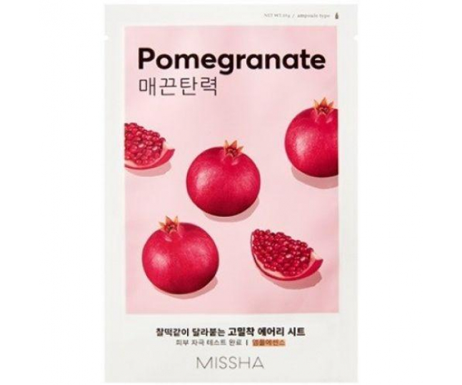 AIRY FIT SHEET MASK POMEGRANATE Маска для лица 1шт