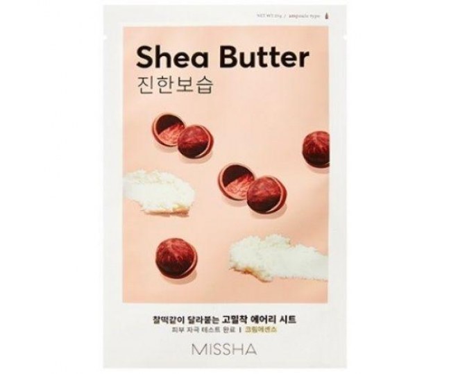 AIRY FIT SHEET MASK SHEA BUTTER Маска для лица 1шт