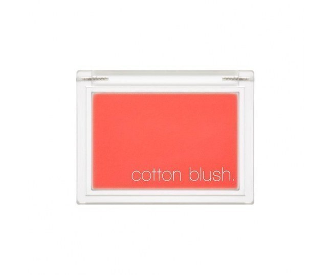 Cotton Blusher Red Flat Румяна для лица 1шт