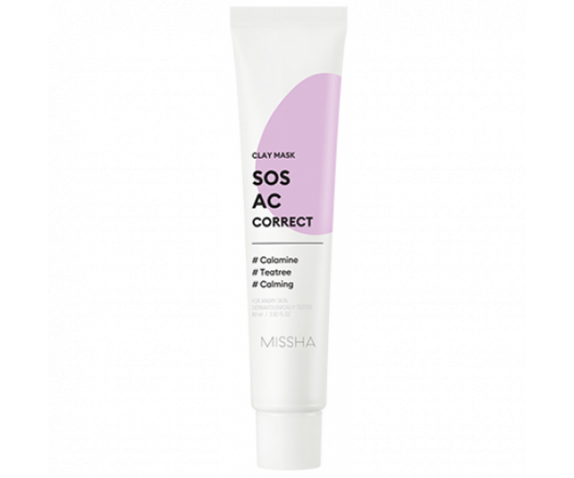 SOS AC Correct Clay Mask Глиняная маска для проблемной кожи 60мл