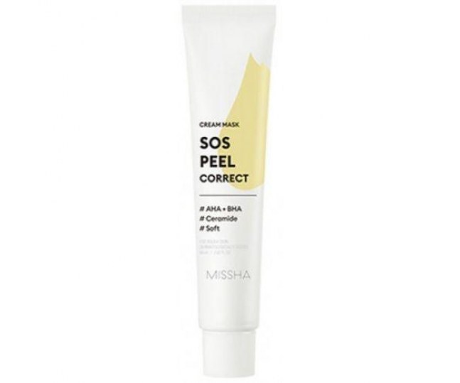 SOS Peel Correct Cream Mask Маска для лица с эффектом пилинга 60мл