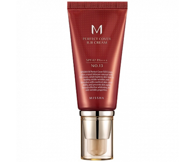 M Perfect Cover BB Cream SPF42/PA+++ No.25/Warm Beige Тональный крем 50мл