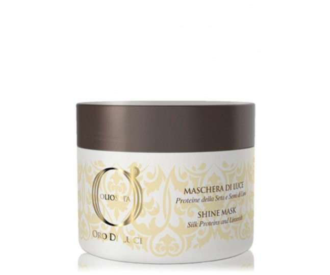 Shine Mask Маска-блеск с протеинами шелка и семенем льна 500мл