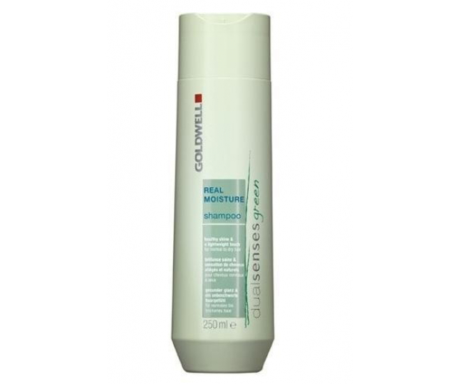 GOLDWELL Dualsenses Green Real Moisture Shampoo - Увлажняющий шампунь 250мл