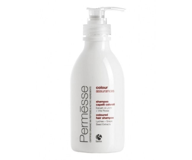 BAREX  Сoloured hair shampoo with Lychee and Grape seed extracts Шампунь для окрашенных волос с экстрактом Личи и Красного винограда 250мл      