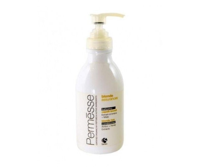 BAREX Blonde hair conditioner with Amber and Honey extracts Бальзам для осветленных волос с экстртрактом Янтаря и Медом 250мл