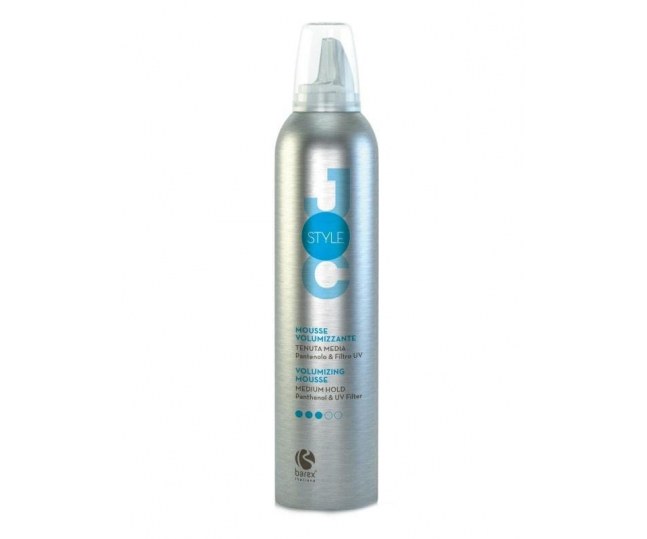 BAREX Volumizing Mousse Medium Hold Мусс объем средней фиксации с пантенолом и УФ фильтрами  300мл