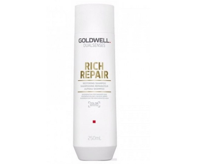 GOLDWELL Dualsenses Rich Repair Restoring Shampoo - Шампунь восстанавливающий для поврежденных волос 250 мл