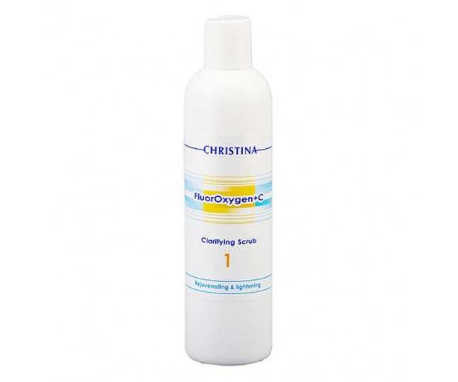 CHRISTINA FluorOxygen +C Clarifying Scrub - Очищающий скраб (шаг 1) 300 ml