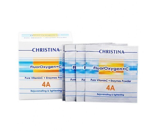 CHRISTINA FluorOxygen +C Pure Vitamin C + Enzymes Powder - Пудра с энзимами и витамином С (шаг 4а) 150 ml