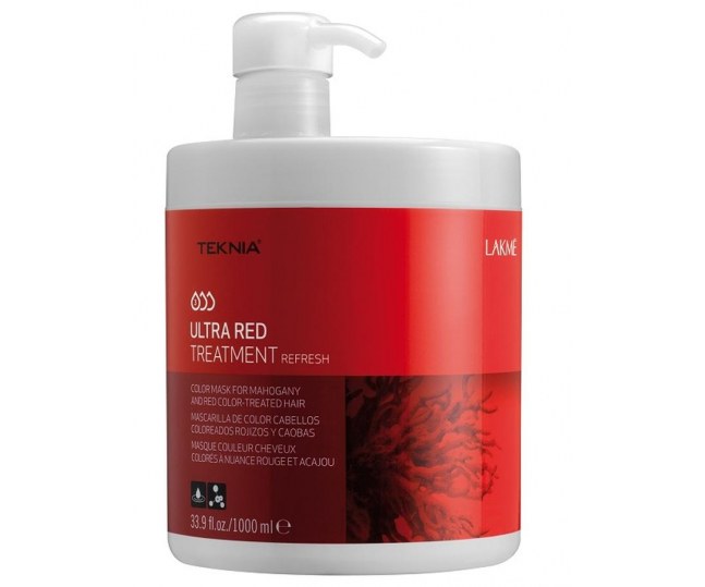 LAKME TEKNIA Ultra Red Treatment Средство для поддержания оттенка окрашенных волос Красный 1000 мл