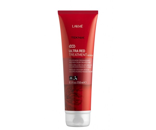 LAKME TEKNIA Ultra Red Treatment Средство для поддержания оттенка окрашенных волос Красный 250 мл