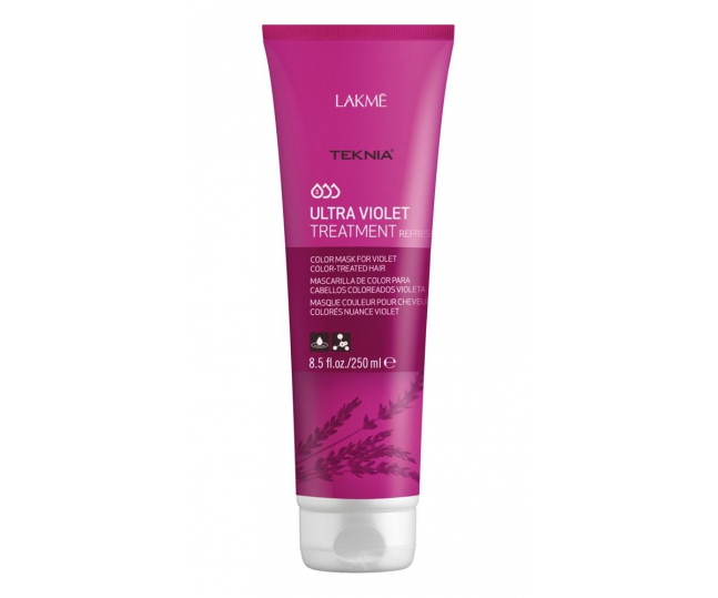 LAKME TEKNIA Ultra Violet Treatment - Средство для поддержания оттенка окрашенных волос "Фиолетовый" 250 мл
