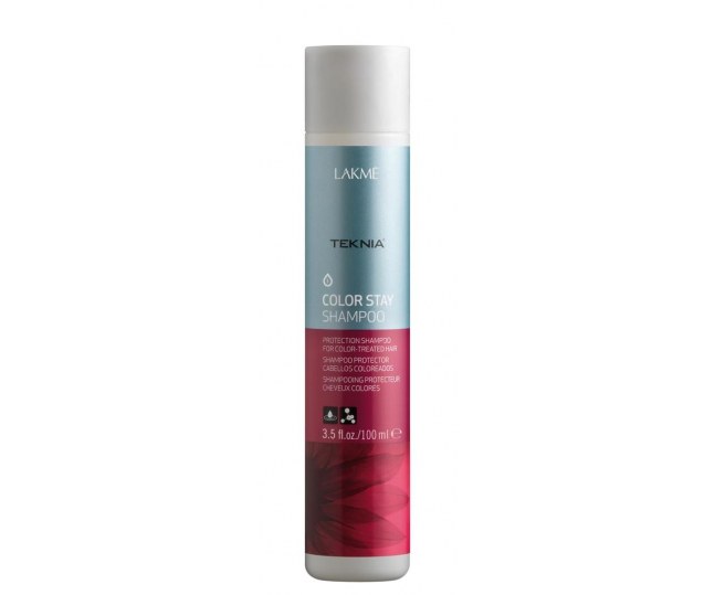 LAKME TEKNIA Color Stay Shampoo -  Шампунь для защиты цвета окрашенных волос 100 мл