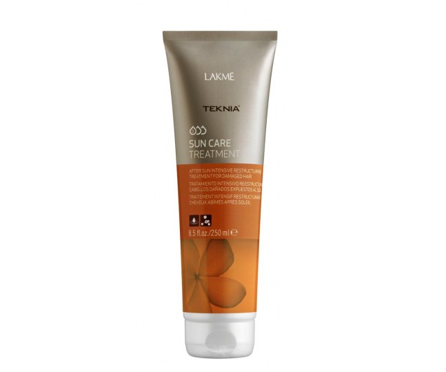 LAKME TEKNIA Sun Care Treatment - Интенсивное восстанавливающее средство для волос после пребывания на солнце 250 мл