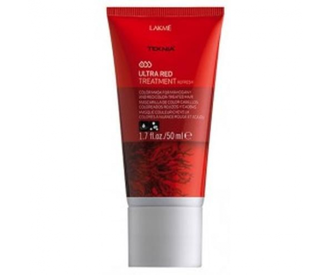 LAKME TEKNIA Ultra Red Treatment Средство для поддержания оттенка окрашенных волос Красный 50 мл