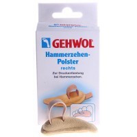 GEHWOL Hammerzehen-Polster Подушечка под пальцы ног, маленькая, левая 1 штука