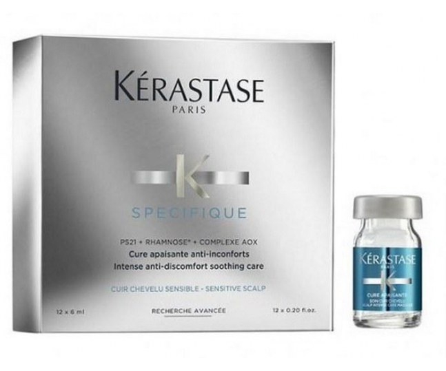 KERASTASE Интенсивный курс для предотвращения чувствительности кожи головы Cure Apaisant 12х6мл