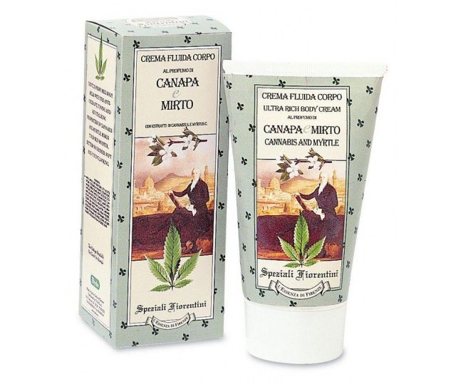 Crema fluida canapa e mirto Крем для тела "Конопля и мирт" 150 мл