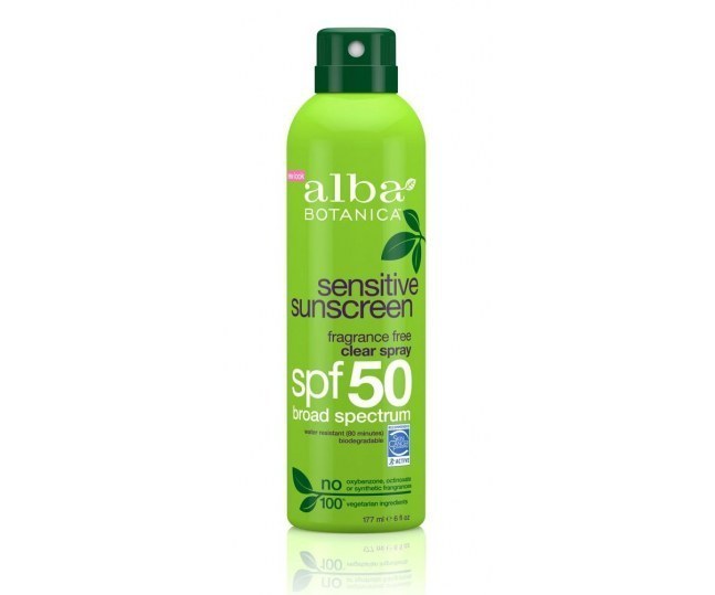Sensitive Fragrance Free Clear Spray Sunscreen SPF 50 солнцезащитный спрей SPF 50 177мл