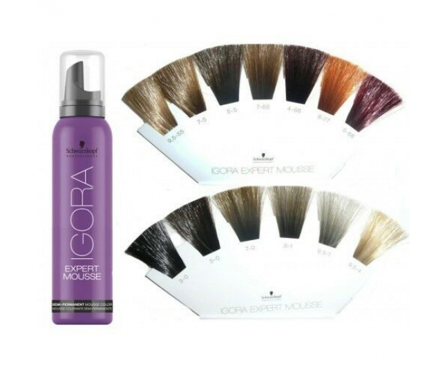 Schwarzkopf Igora Expert Mousse Тонирующий мусс 4-68 100 мл.