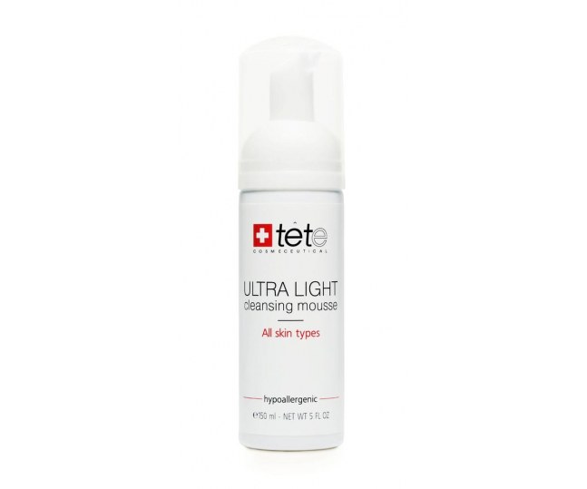 TETe Cosmeceutical Ultra Light Cleansing Mousse Ультра легкий Мусс для умывания 150мл