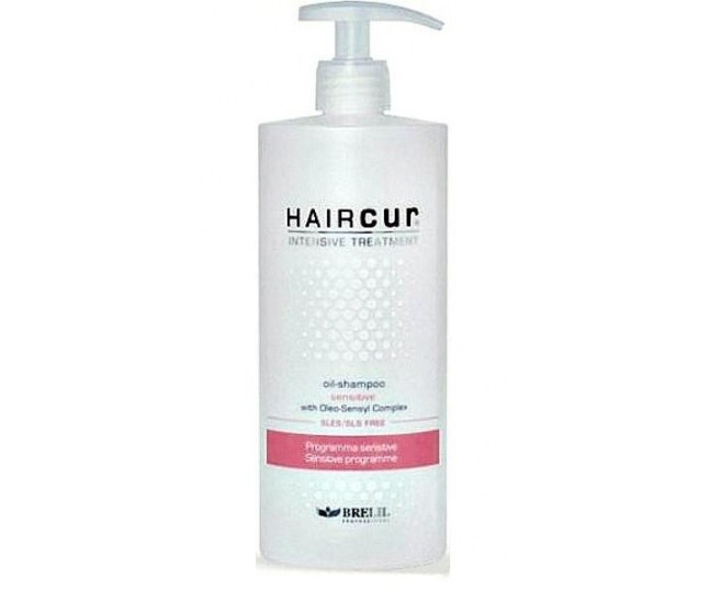 BRELIL HairCur Haircur Sensitive Soothing Shampoo Oil Масло-шампунь  для чувствительной кожи головы 750мл