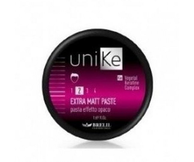 BRELIL Unike Styling Extra Matt Paste Моделирующая паста с экстра матовым эффектом средней фиксации 50мл