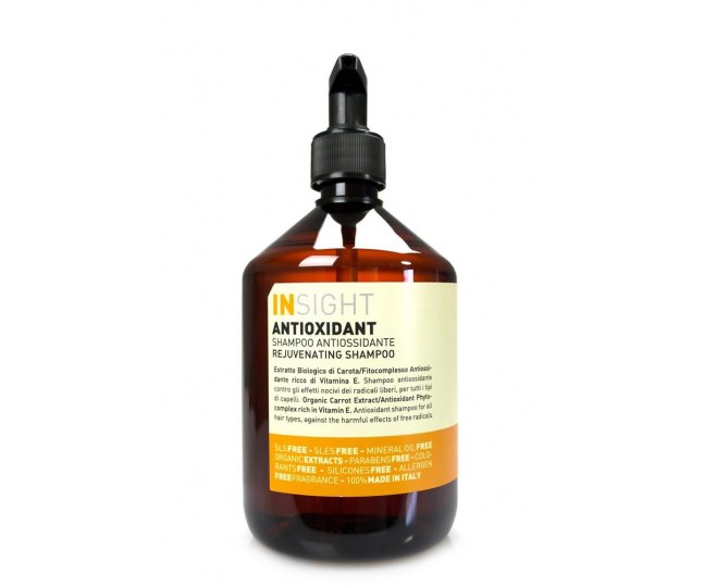 INSIGHT ANTIOXIDANT Шампунь антиоксидант для перегруженных волос 400 мл